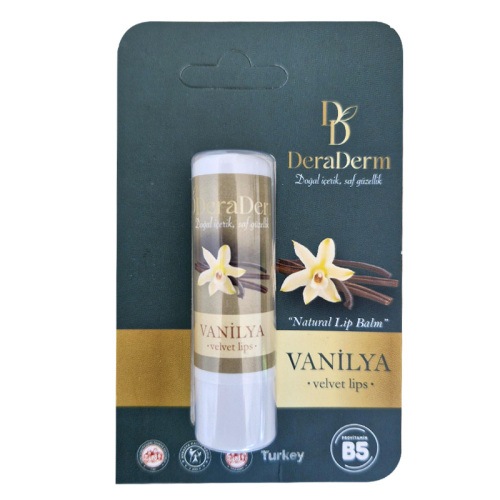 Deraderm Natural Lip Balm Vanilya 5 gr - 1