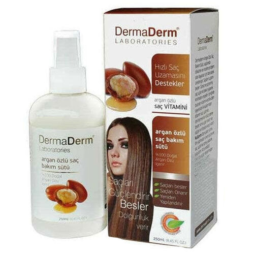DermaDerm Argan Özlü Saç Bakım Sütü 250 ml - Diğer