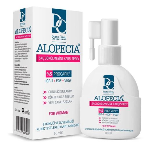 Dermo Clean Alopecia Procapil Saç Dökülmesine Karşı Sprey 60 ml - Kadın - 3