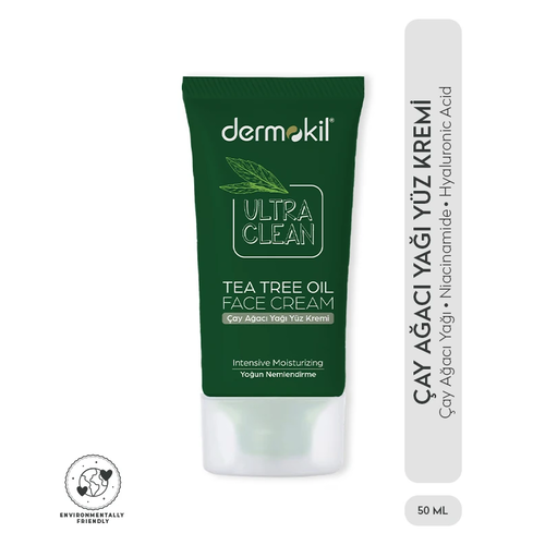 Dermokil Çay Ağacı Yağı Yüz Kremi 50 ml - 2