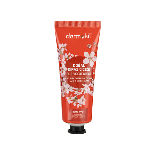 Dermokil Kiraz Çiçeği El ve Vücut Kremi 30 ml - Dermokil