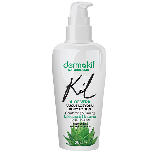 Dermokil Natural Aloe Vera İçerikli Sıkılaştırıcı Vücut Losyonu 200 ml - Diğer