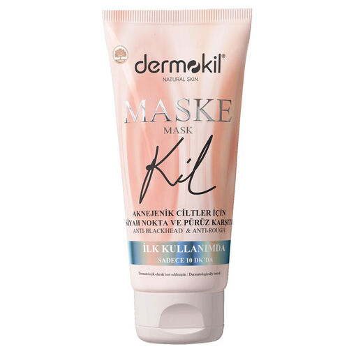 Dermokil Natural Skin Düzensiz Cilt ve Siyah Noktalara Karşı Maske 75 ml - Dermokil