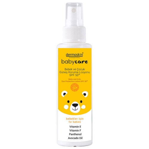 Dermoskin Babycare Bebek ve Çocuk Güneş Koruma Losyonu Spf50+ 100 ml - 1