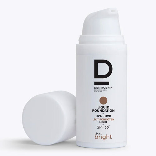 Dermoskin Be Bright SPF50+ Likit Fondöten 33ml - Light - Dermoskin (1)