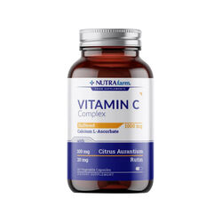 Dermoskin Nutrafarm Buffered 1000 mg Vitamin C Complex - 1