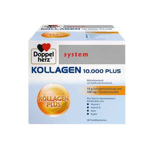 Doppel Herz Kollagen 10.000 Plus 30 Flakon - Doppel Herz