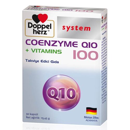Doppel Herz System Koenzim Q10 ve Multivitamin 30 Kapsül - 1