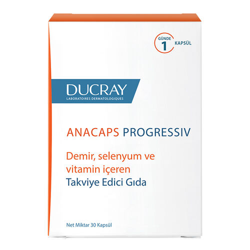 Ducray Anacaps Saç Koruyucu Takviye Edici Gıda 30 Kapsül - Ducray