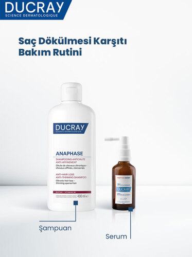 Ducray Anaphase Chronic Saç Dökülmesi Karşıtı Şampuan 400 ml - 4