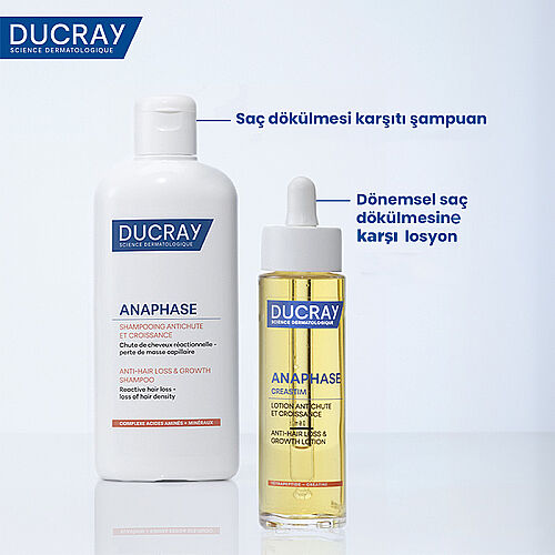 Ducray Anaphase Reactive Saç Dökülmesi Karşıtı Şampuan 400 ml - 3