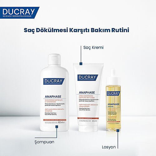 Ducray Anaphase Reactive Saç Dökülmesi Karşıtı Şampuan 400 ml - 4
