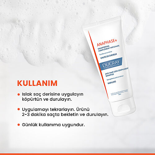 Ducray Anaphase+ Saç Dökülmesi Karşıtı Şampuan 100 ml - 4