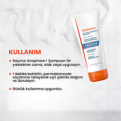 Ducray Anaphase Saç Dökülmesine Karşı Saç Kremi Yoğunlaştırıcı ve Güçlendirici Saç Bakımı 200 ml - 4