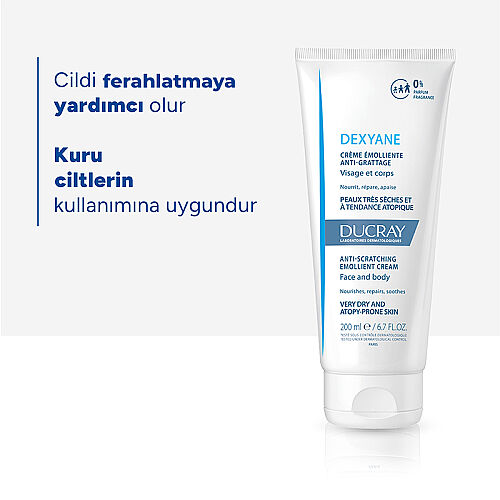 Ducray Dexyane Kuru Ciltler İçin Nemlendirici Bakım Kremi 200 ml - 4