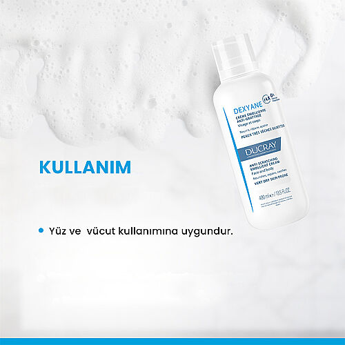 Ducray Dexyane Kuru Ciltler İçin Nemlendirici Krem 400 ml - 4