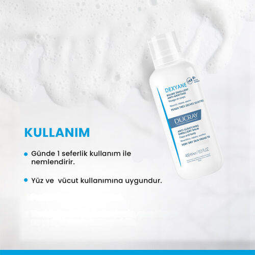 Ducray Dexyane Kuruluk Karşıtı Nemlendirici Balsam 400 ml - 4