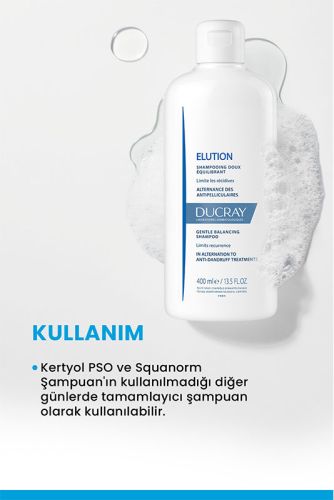 Ducray Elution Kepek Karşıtı Tamamlayıcı Şampuan 400 ml - 4