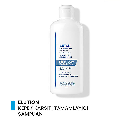 Ducray Elution Kepek Karşıtı Tamamlayıcı Şampuan 400 ml - Ducray (1)