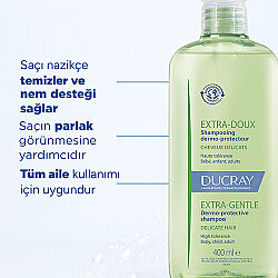 Ducray Extra Doux Günlük Şampuan 400 ml - 3