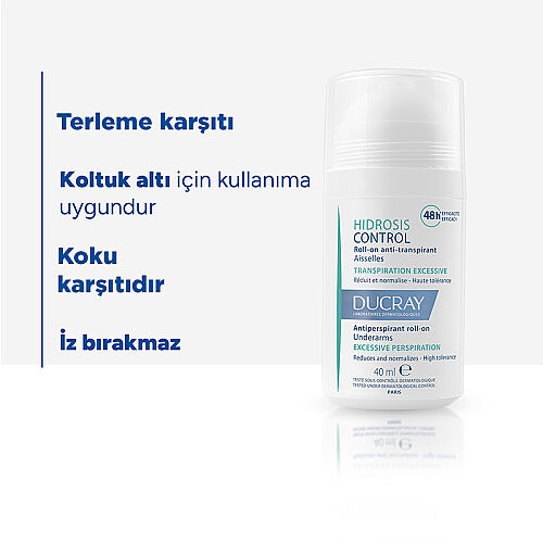 Ducray Hidrosis Terleme Karşıtı Roll On 40 ml - 3