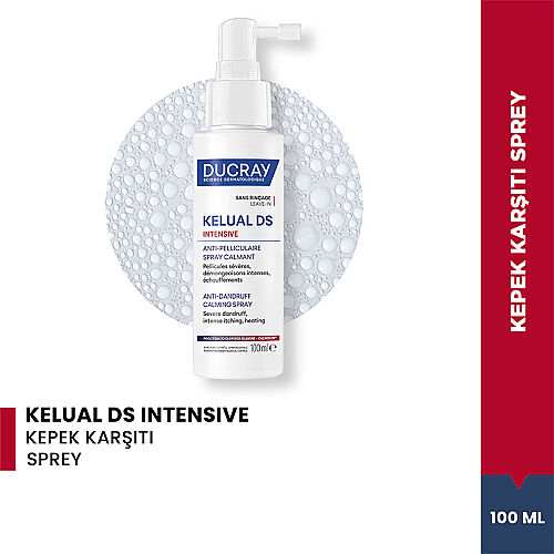 Ducray Kelual DS Intensive Spray - Kepek Karşıtı Saç Bakım Spreyi 100 ml - Ducray (1)