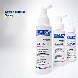 Ducray Kelual DS Intensive Spray - Kepek Karşıtı Saç Bakım Spreyi 100 ml - 4