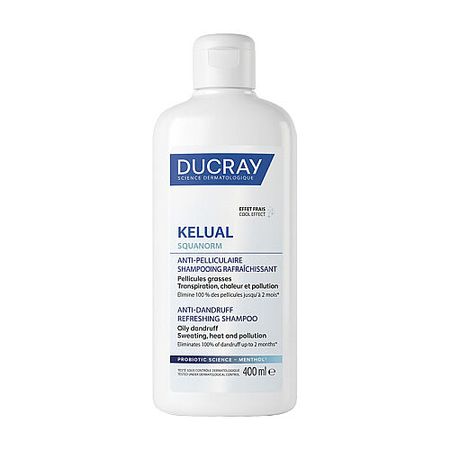Ducray Kelual Squanorm Kepek Karşıtı ve Ferahlatıcı Şampuan 400 ml - Ducray