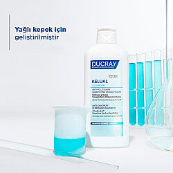 Ducray Kelual Squanorm Kepek Karşıtı ve Ferahlatıcı Şampuan 400 ml - 5