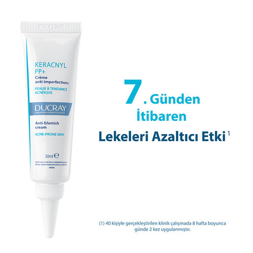 Ducray Keracnyl PP+ Düzensiz Ciltler için Bakım Kremi 30 ml - 7