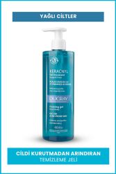 Ducray Keracnyl Yağlı ve Akneye Eğilimli Ciltler için Yüz Temizleme Jeli 400 ml - 2