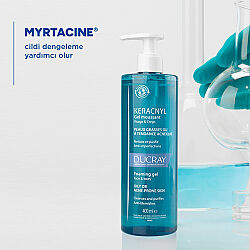 Ducray Keracnyl Yağlı ve Akneye Eğilimli Ciltler için Yüz Temizleme Jeli 400 ml - 3