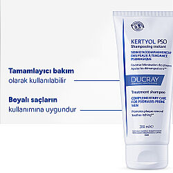 Ducray Kertyol Pso Kepek Karşıtı Bakım Şampuanı 200 ml - 2