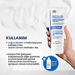 Ducray Kertyol Pso Kepek Karşıtı Bakım Şampuanı 200 ml - 4