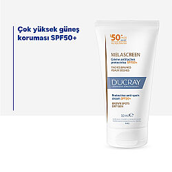 Ducray Melascreen UV Cream SPF 50+ Kuru Ciltler için Leke Karşıtı Güneş Kremi 50 ml - 3