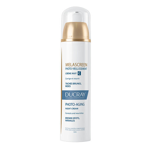 Ducray Melascreen Leke ve Kırışıklık Karşıtı Gece Kremi 50 ml - Ducray