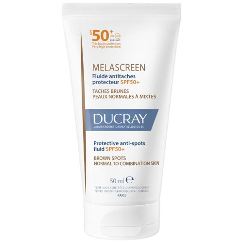 Ducray Melascreen UV Fluid SPF 50+ Leke Karşıtı Normal ve Karma Ciltler için Güneş Kremi 50 ml - 1