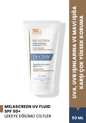 Ducray Melascreen UV Fluid SPF 50+ Normal ve Karma Ciltler Leke Karşıtı Güneş Kremi 50 ml - 2