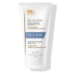 Ducray Melascreen Fluid SPF50+ Lekeye Eğilimli Ciltler İçin Güneş Koruyucu 50 ml - 1