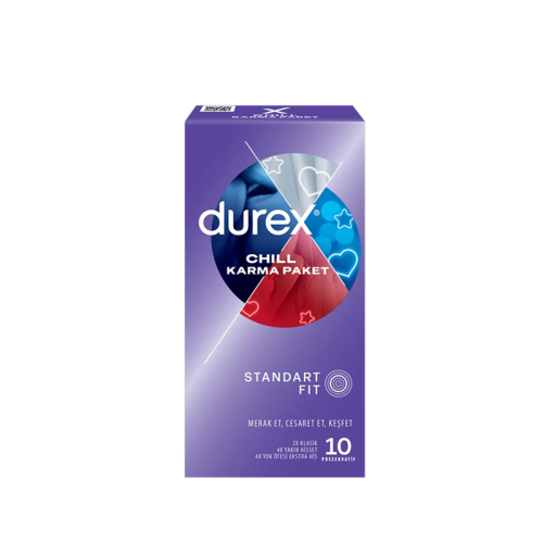 Durex Chill 10 Adet Prezervatif - 1