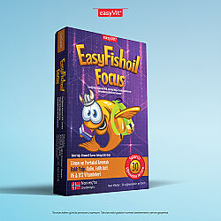 Easy Fish Oil Q Kids Çiğnenebilir 30 Tablet - EasyVit (1)