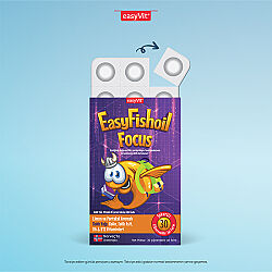 Easy Fish Oil Q Kids Çiğnenebilir 30 Tablet - 3