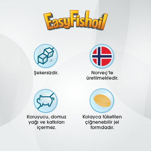 Easy Fish Propolis + Balık Yağı + A vitamini 30 Çiğnenebilir Jel - 3