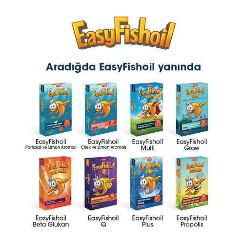 Easy Fish Propolis + Balık Yağı + A vitamini 30 Çiğnenebilir Jel - 6