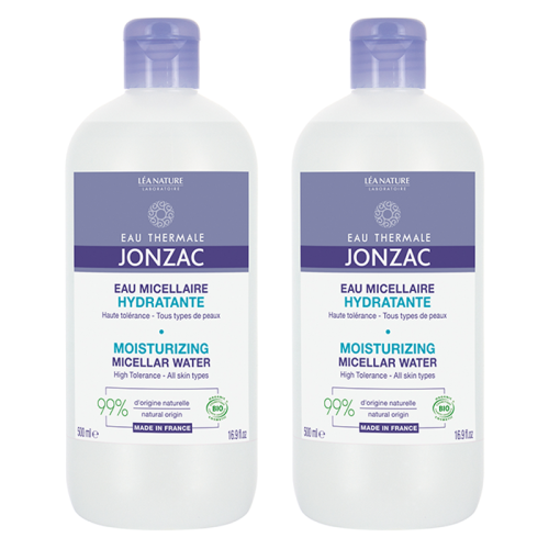 Eau Thermale Jonzac Rehdrate Nemlendirici ve Temizleyici Organik Misel Su 2x500ml - 1