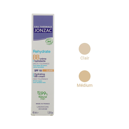 Eau Thermale Jonzac Rehydrate BB Spf10+ Krem - Claire 40 ml - 1