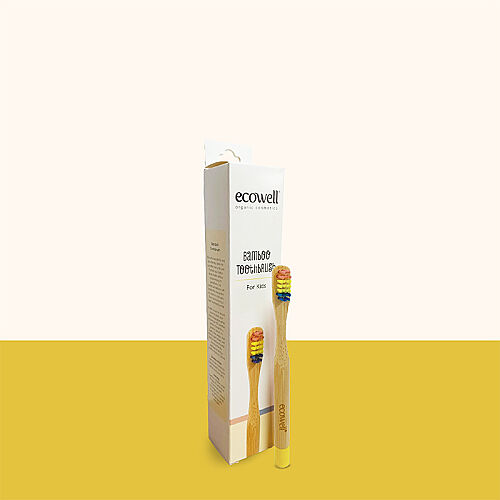 Ecowell Bambu Çocuk Diş Fırçası - Ecowell (1)