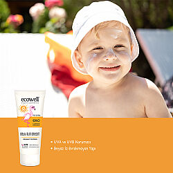 Ecowell Bebek Güneş Kremi Spf 50 110 gr - 3