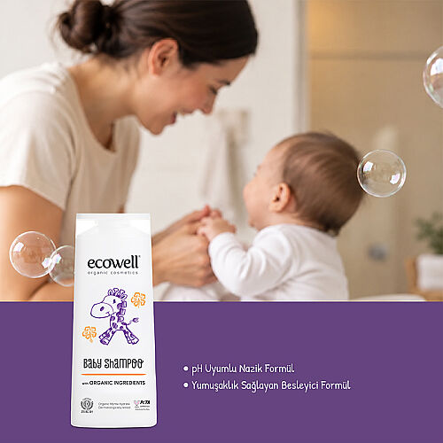 Ecowell Bebek Şampuanı 300ml - 3