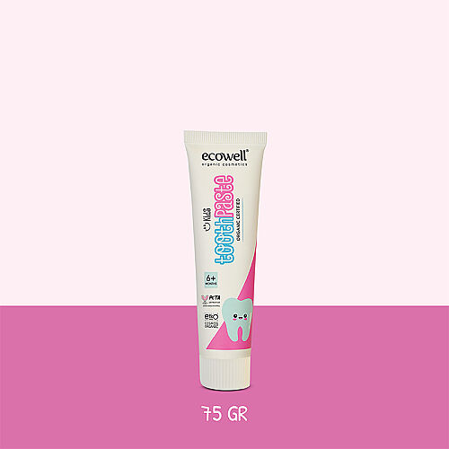 Ecowell Çocuk Diş Macunu 75 gr - Ecowell (1)